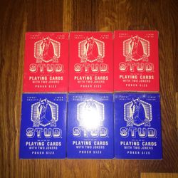 Stud playing / magic trick cards vintage from Walgreens (now discontinued)