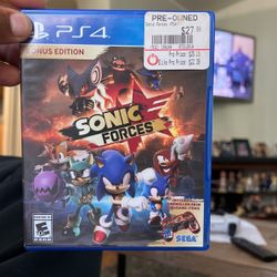 Sonic Forces Bonus Edition Ps4