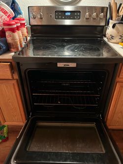 GE Stainless 5 Burner Glass Top Range