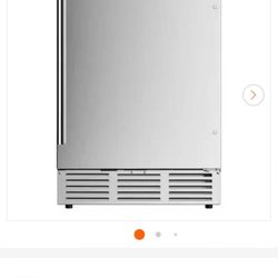 24 in. Singe Zone Beverage and Wine Cooler in Stainless Steel