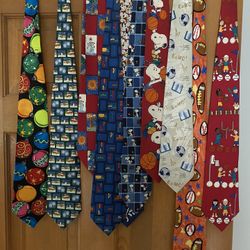 10 “teacher”  or Holiday Neckties