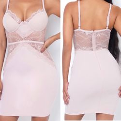 Blush dress, women’s brand new. Small med large