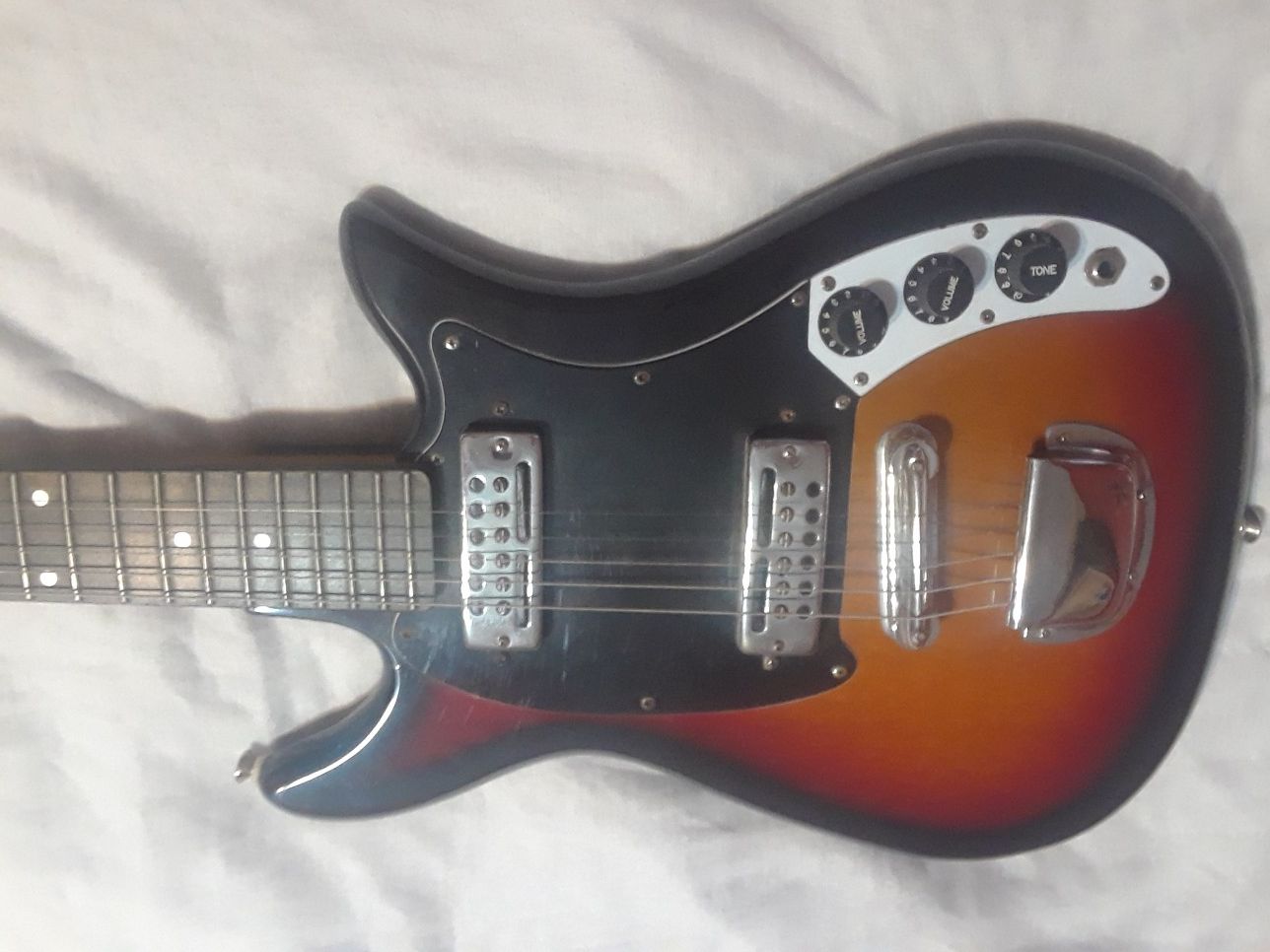 Vintage guitar.