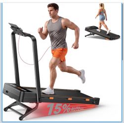 NEW Folding Treadmill 15% Auto Incline – 3.0HP Walking Pad 7.5 MPH
