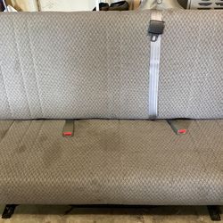 Bench Back Seat- Chevy 2008 Express Ban 