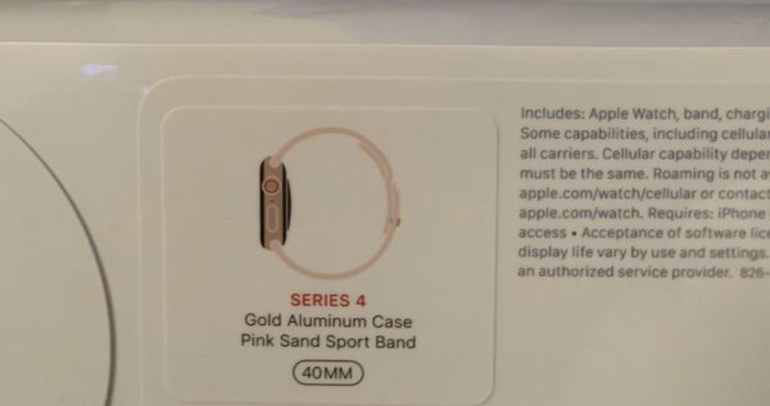 Brand new Apple Watch series 4