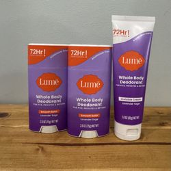Lume Lavender Sage Whole Body Deodorant Set