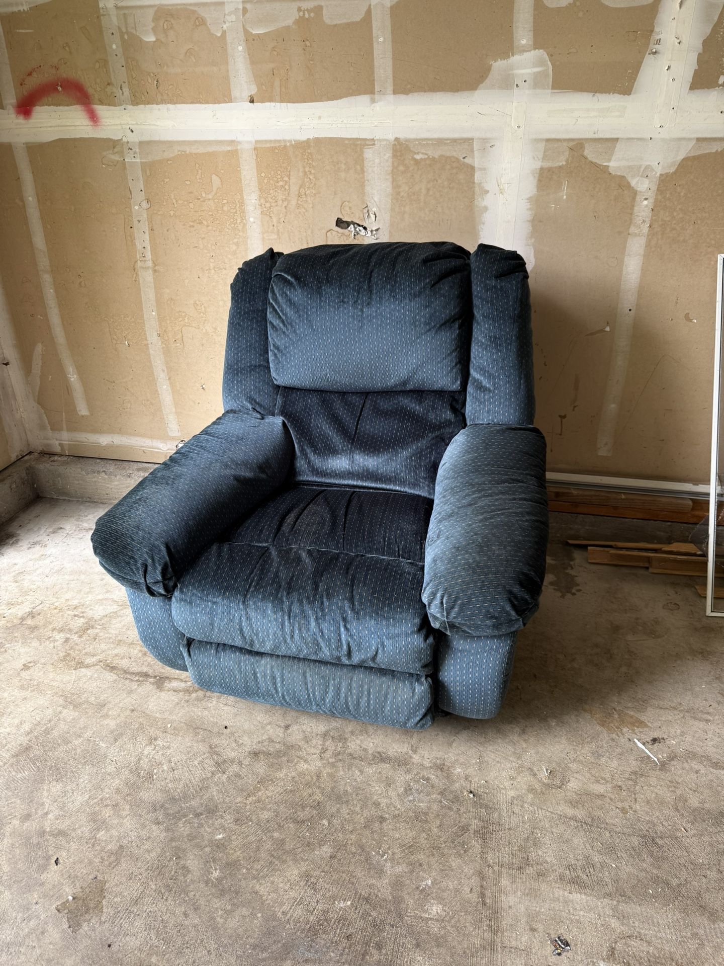 Dark Teal Recliner