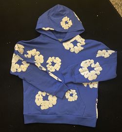 Denim Tear Royal Blue Hoodie - S