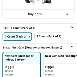 Google Nest Indoor/outdoor Camera