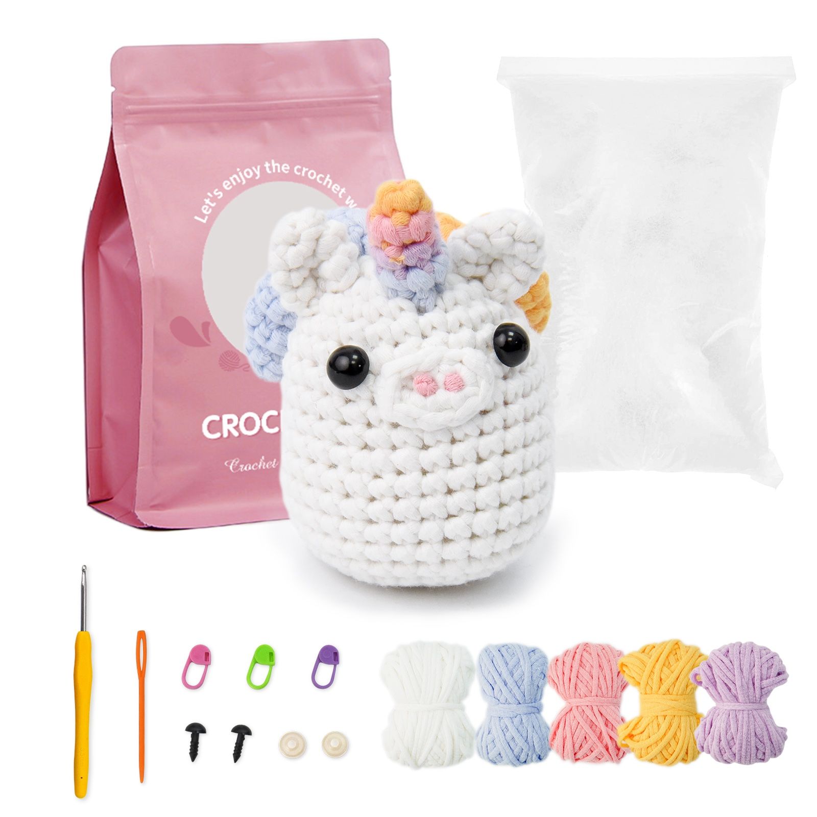 Crochet Kit for Beginners - All Materials Included