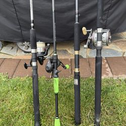 Fishings Rods & Reels 