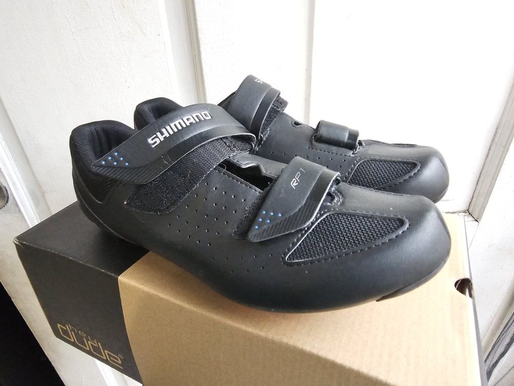 SHIMANO RP1 Road Cycling Shoes Black US 8.9 EU 43