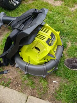 Ryobi back back blower