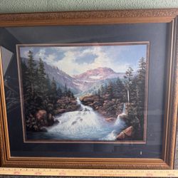 Framed Picture Home Interiors 