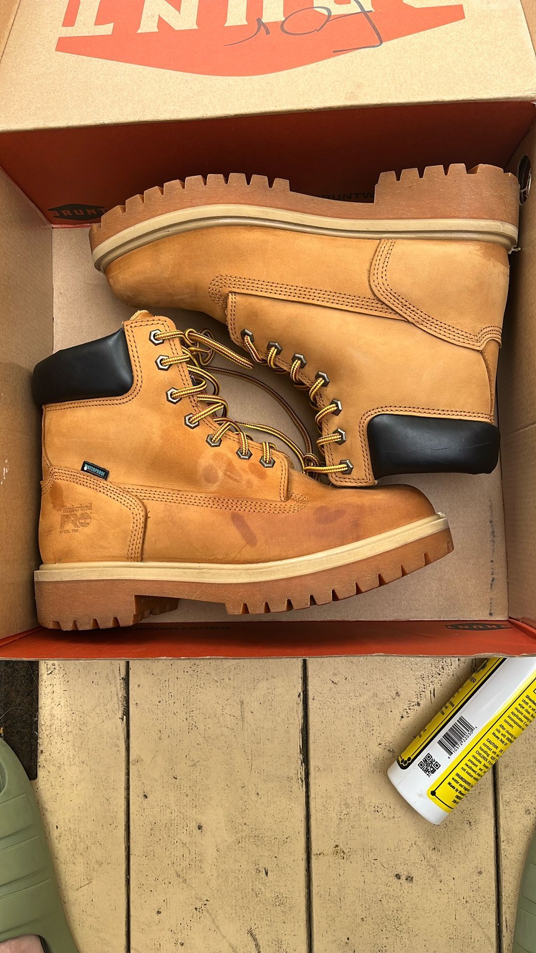 timberland steel toe