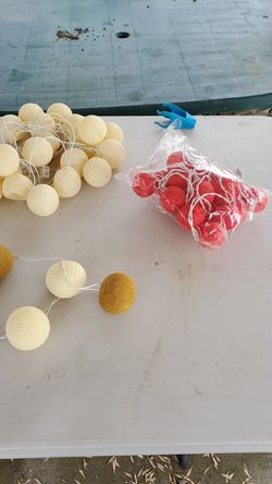 Light decor balls