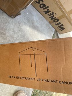 New pop 10x10 canopy