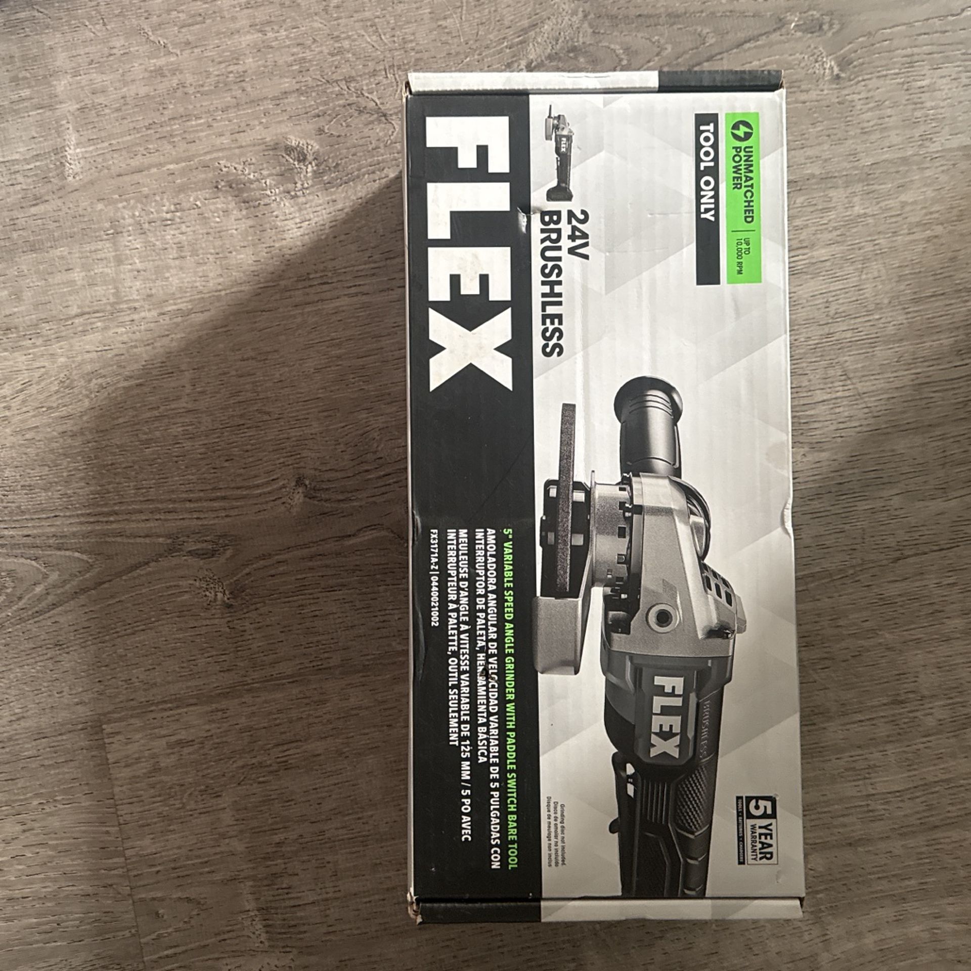 Flex 24V Brushless angle grinder