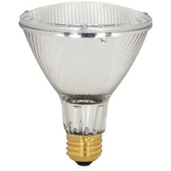 Satco S2240 39watt 530 Lumens Long Neck Halogen Clear Bulbs(4pk)