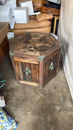 Vintage Solid Wood Coffee Table
