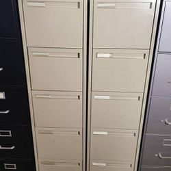 5-Drawer Vertical File Cabinet 