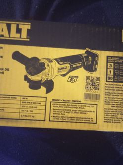 DeWalt XR brushless angle grinders 125 each brand new