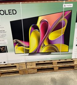 Best deals.  83" screen Oled B4 by LG thinQ evo.  Free Wallmount Bracket.  No base included.