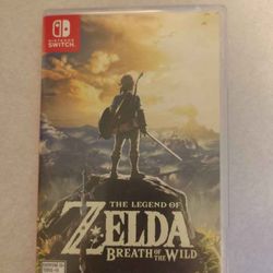 Nintendo Switch Legend Of Zelda Breath Of The Wild For Trade