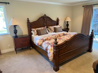 Drexel Heritage King Bed & Chest – Exceptional Traditional Quality