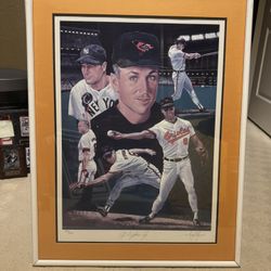 CAL RIPKEN JR AUTOGRAPHED LITHOGRAPH