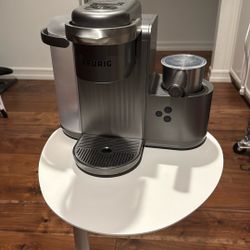 Keurig K-Cafe Single Serve K-Cup Pod Coffee Latte and Cappuccino Maker Nickel