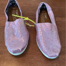 Toms New Glitter Pink