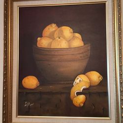 When life gives you lemons ... oil paint them ...