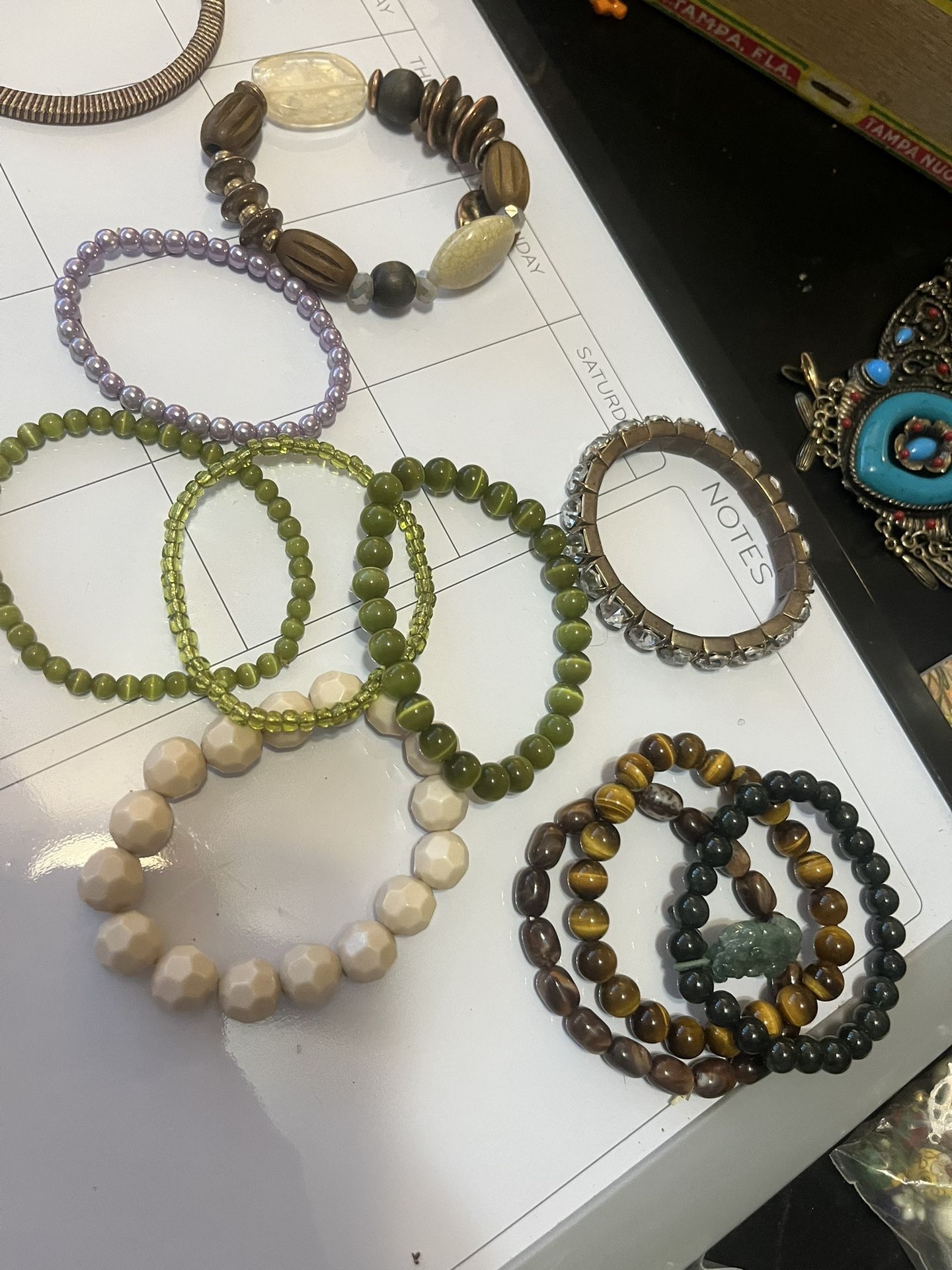 Assorted Variety Of Bracelets