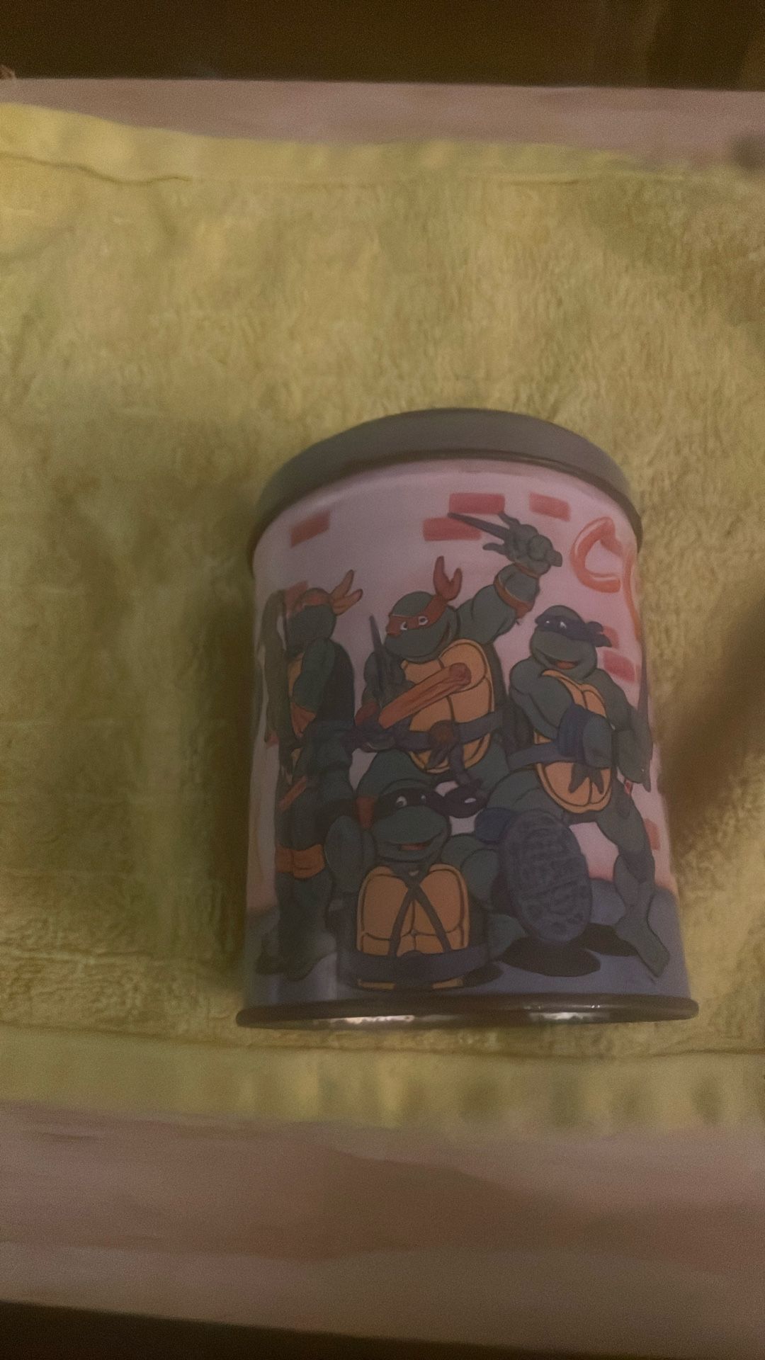 1990 TMNT Tin Can