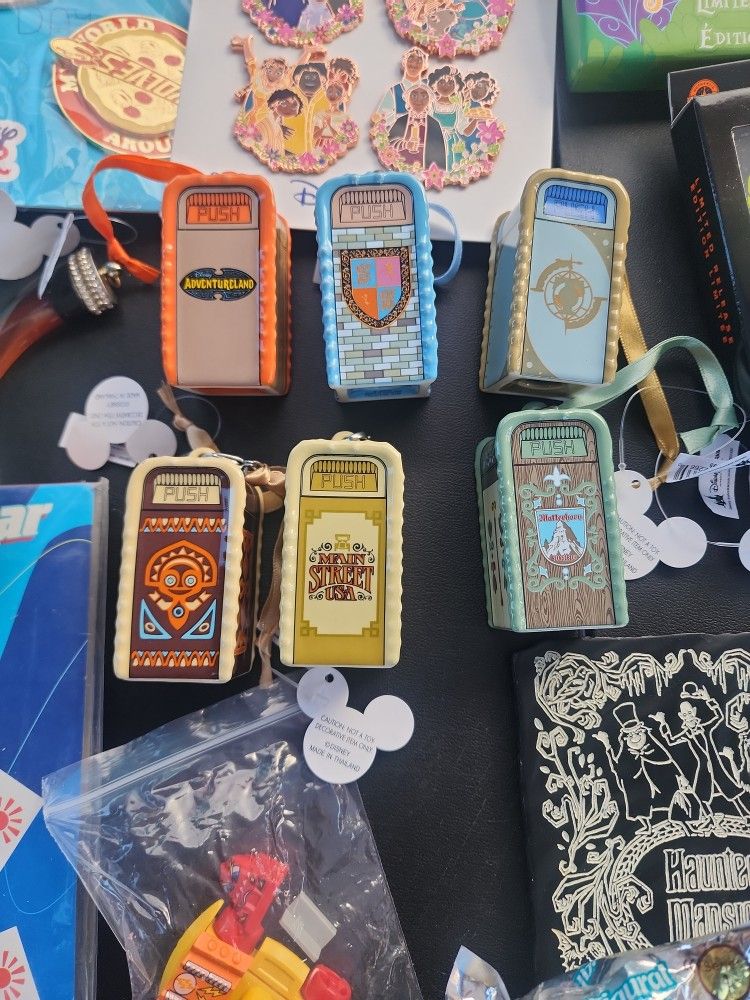 Disney Trash Can Ornaments