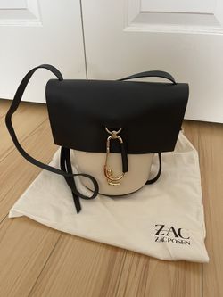 Zac Posen Leather Bucket Bag