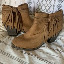 Botines De Gamuza Size 8