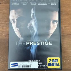The Prestige (Blu-ray, 2006) Christopher Nolan Film (Hugh Jackman, David Bowie)