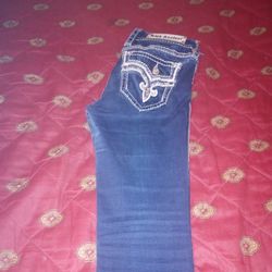 Used Rock Revival jeans For Girls 