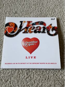 Heart Dreamboat Annie Live 2LP Vinyl 2014 Concerts On Vinyl COVLP 80902 EU