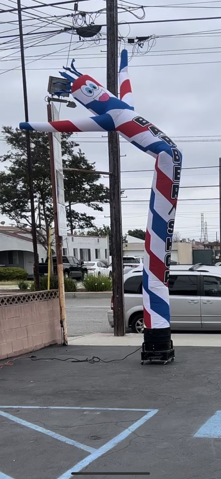 Puppet Dancing Dancer & Air Blower