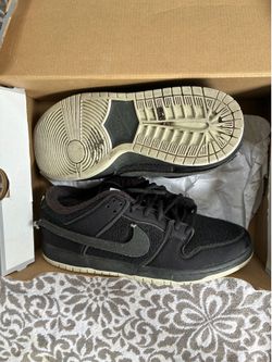 Nike SB Dunk Low Pro Black/Gum Sole  gnar hunter size - 9.5