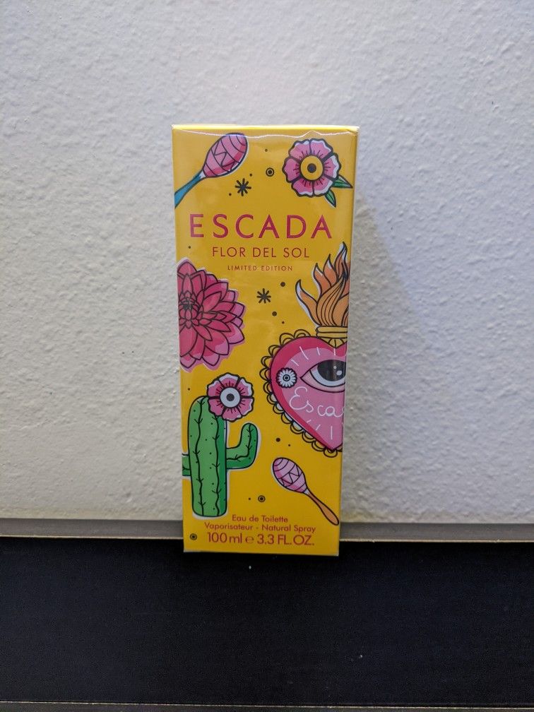 100ml Escada Flor Del Sol womens perfume. Brand new