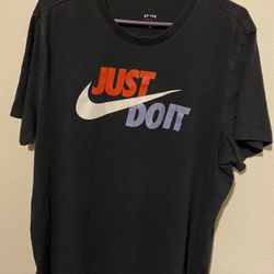Just Do It XL Black Men’s Shirt