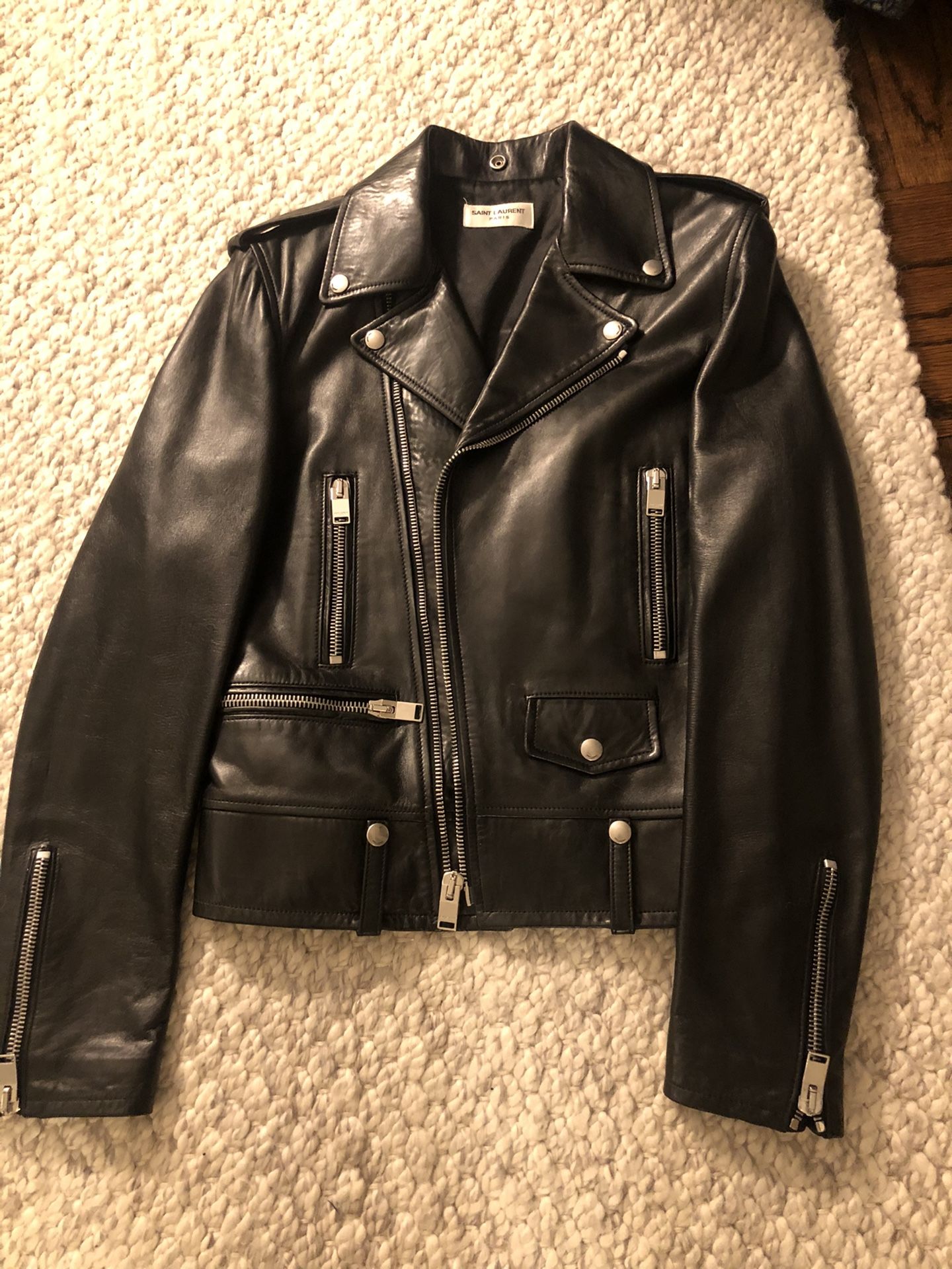 Saint Laurent Leather Jacket