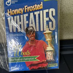 Collectible Tiger Woods Wheaties Box