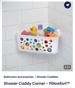 Shower corner caddy/ basket/ toy organizer