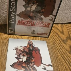 SONY PLAYSTATION 1 METAL GEAR SOLID 2 DISCS W/CASE & MANUAL PRE-OWNED NORMAL WEAR KONAMI PRODUCTIONIONS 